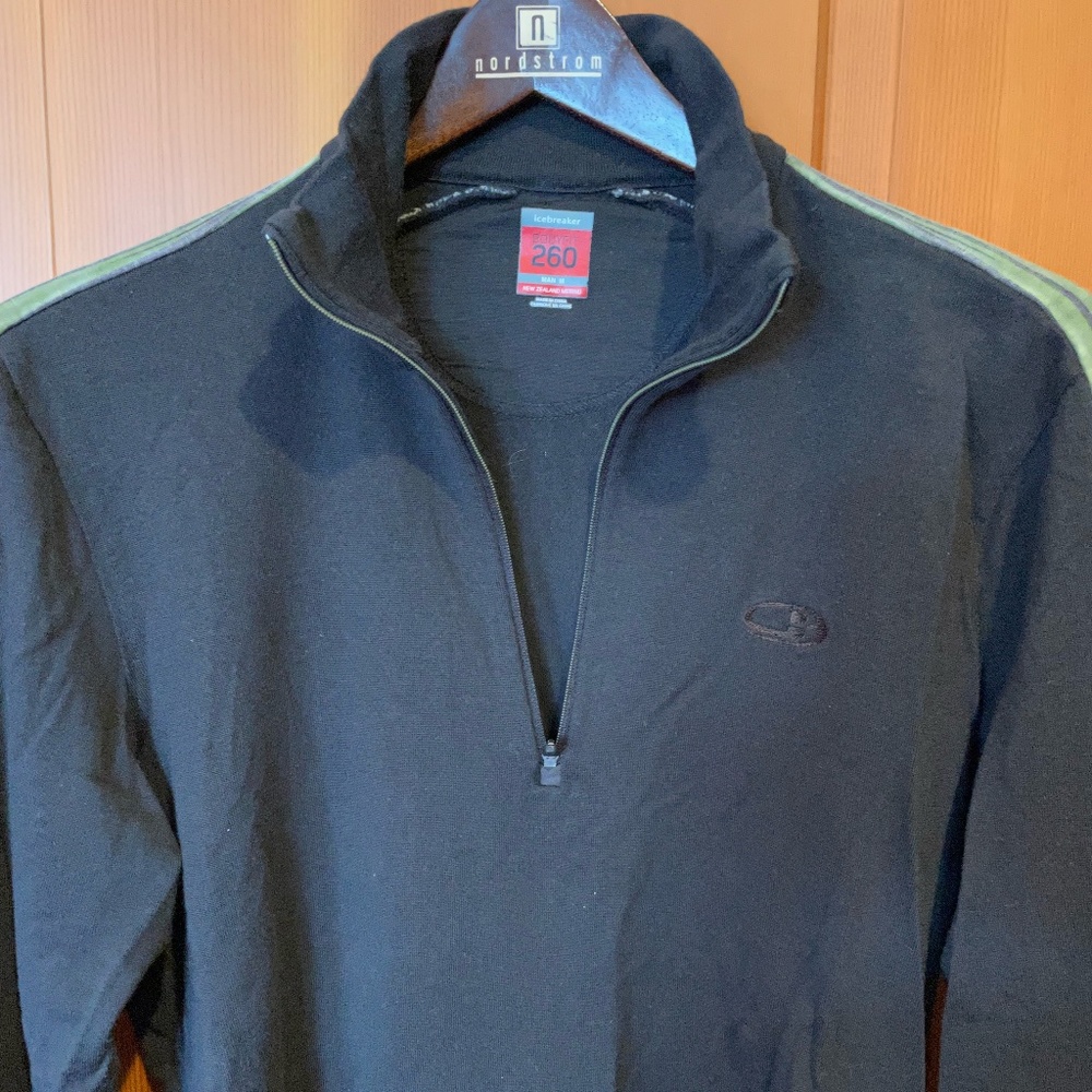 Icebreaker 260 Merino Wool Half Zip Sweater - Picture 2 of 13